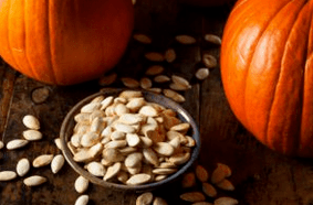 Spreagann síolta pumpkin fuinneamh gnéis